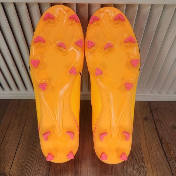 PUMA Ultra Play FG/AG Men's 11 Sun Stream Black Athletic Soccer Cleats 107763-03 - Picture 8 of 11